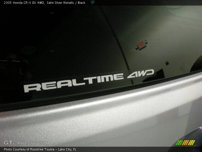 Satin Silver Metallic / Black 2005 Honda CR-V EX 4WD