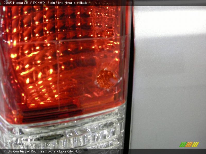Satin Silver Metallic / Black 2005 Honda CR-V EX 4WD