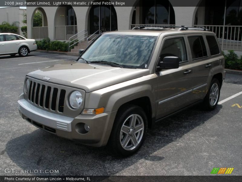 Light Khaki Metallic / Pastel Pebble Beige 2008 Jeep Patriot Limited