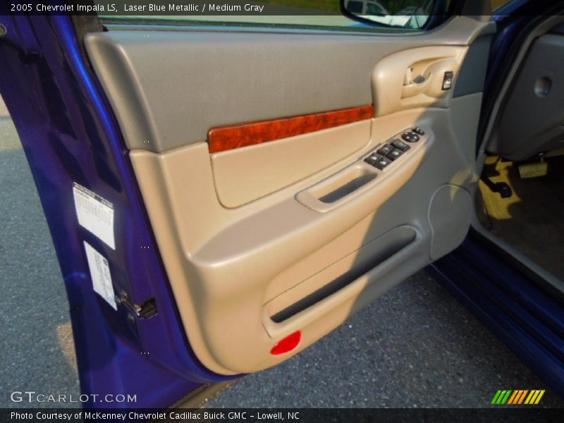 Laser Blue Metallic / Medium Gray 2005 Chevrolet Impala LS