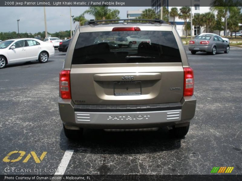 Light Khaki Metallic / Pastel Pebble Beige 2008 Jeep Patriot Limited