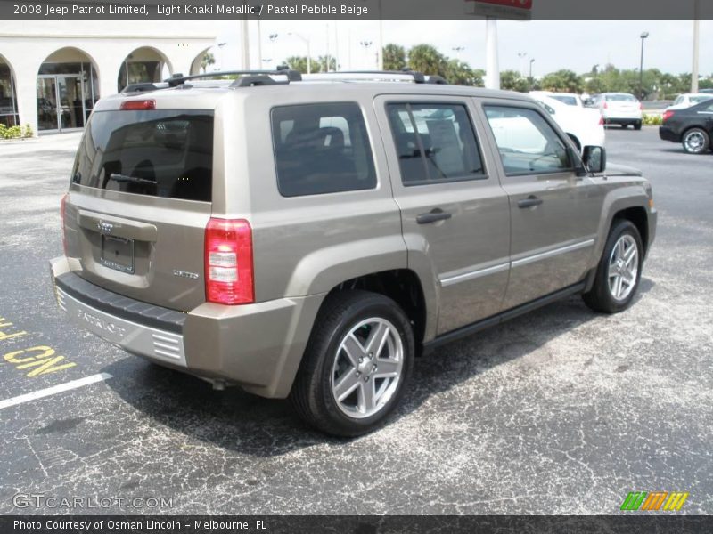 Light Khaki Metallic / Pastel Pebble Beige 2008 Jeep Patriot Limited
