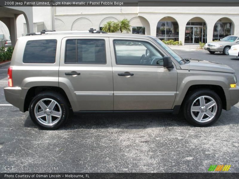 Light Khaki Metallic / Pastel Pebble Beige 2008 Jeep Patriot Limited