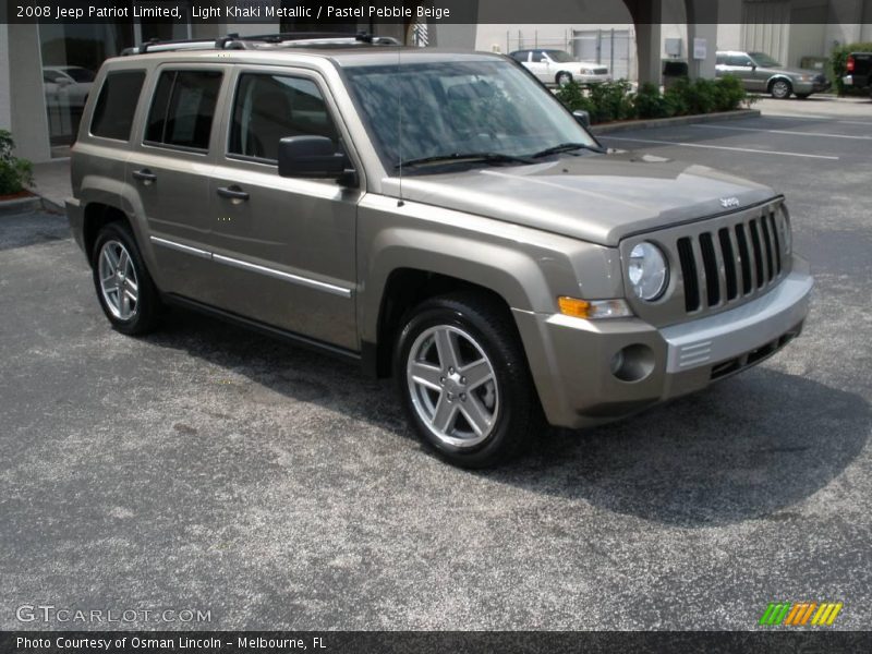 Light Khaki Metallic / Pastel Pebble Beige 2008 Jeep Patriot Limited