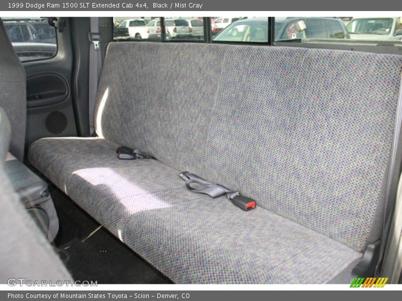 Black / Mist Gray 1999 Dodge Ram 1500 SLT Extended Cab 4x4