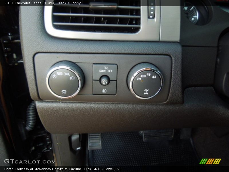 Controls of 2013 Tahoe LT 4x4