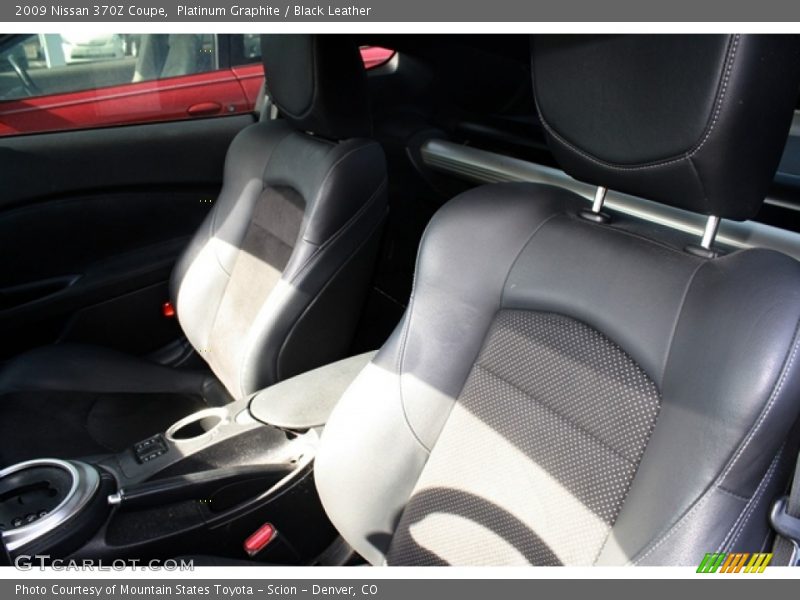 Platinum Graphite / Black Leather 2009 Nissan 370Z Coupe
