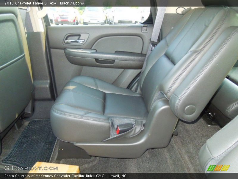 Rear Seat of 2013 Tahoe LT 4x4