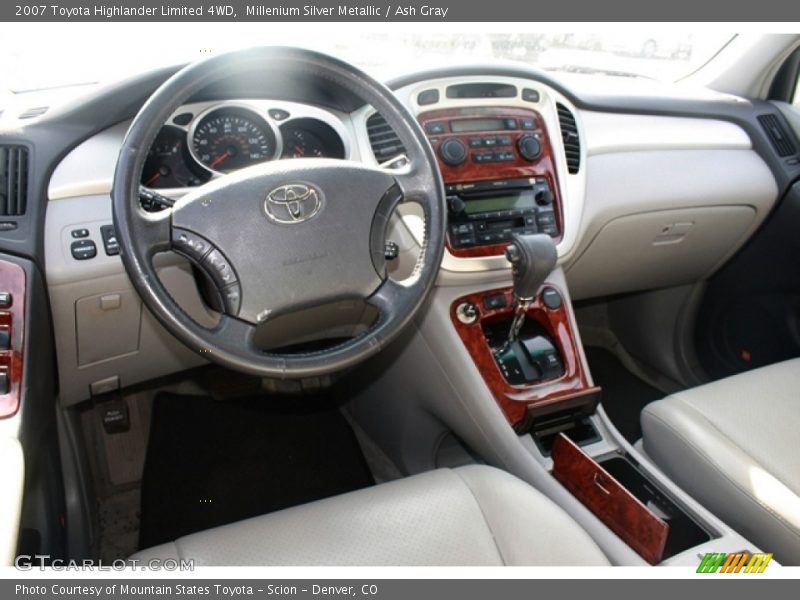 Millenium Silver Metallic / Ash Gray 2007 Toyota Highlander Limited 4WD
