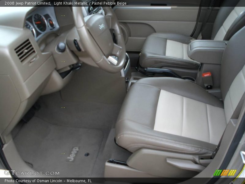 Light Khaki Metallic / Pastel Pebble Beige 2008 Jeep Patriot Limited
