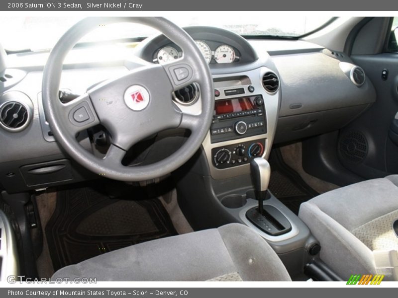 Silver Nickel / Gray 2006 Saturn ION 3 Sedan