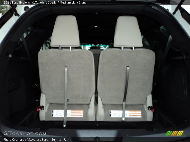 White Suede / Medium Light Stone 2011 Ford Explorer XLT