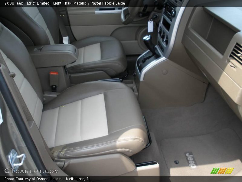 Light Khaki Metallic / Pastel Pebble Beige 2008 Jeep Patriot Limited