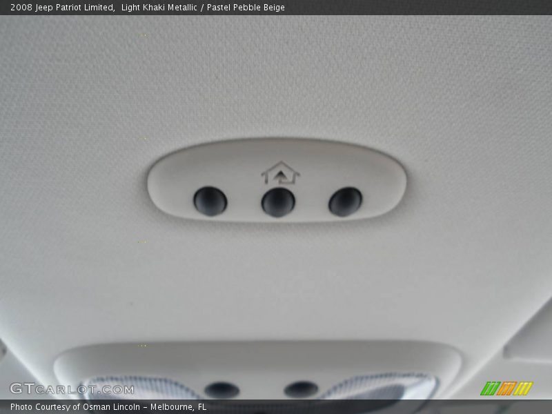 Light Khaki Metallic / Pastel Pebble Beige 2008 Jeep Patriot Limited