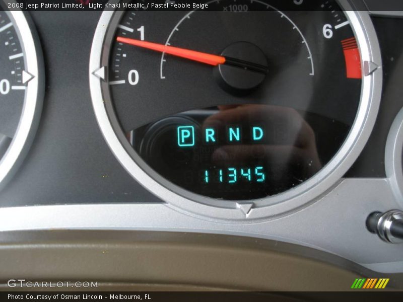 Light Khaki Metallic / Pastel Pebble Beige 2008 Jeep Patriot Limited