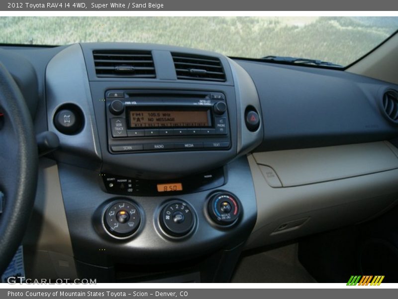 Super White / Sand Beige 2012 Toyota RAV4 I4 4WD