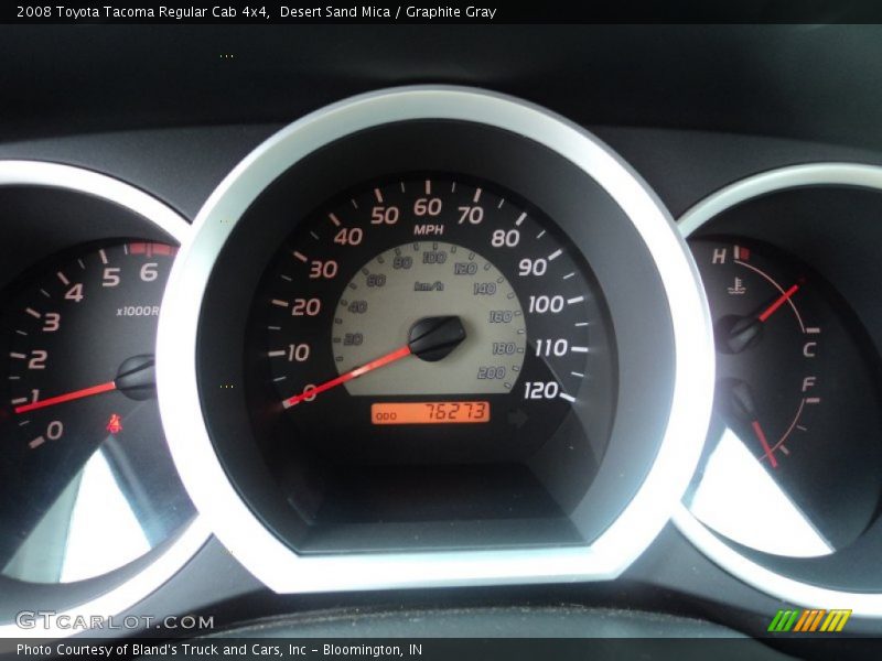 Desert Sand Mica / Graphite Gray 2008 Toyota Tacoma Regular Cab 4x4
