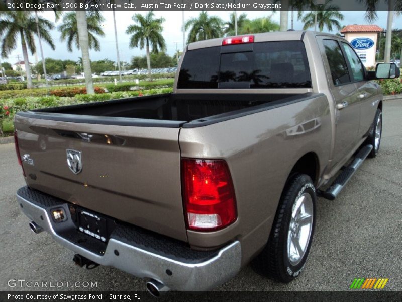Austin Tan Pearl / Dark Slate/Medium Graystone 2010 Dodge Ram 1500 Big Horn Crew Cab