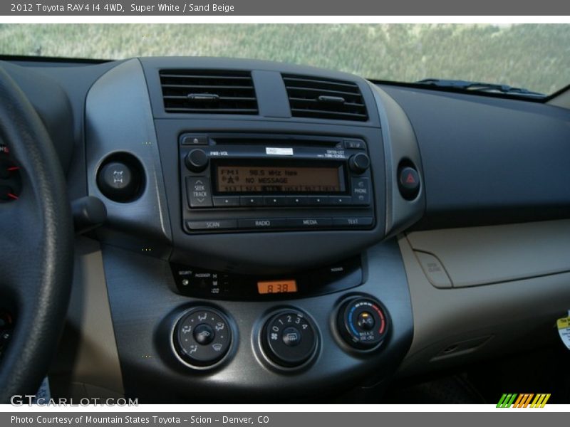 Super White / Sand Beige 2012 Toyota RAV4 I4 4WD