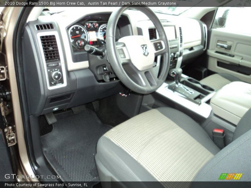Austin Tan Pearl / Dark Slate/Medium Graystone 2010 Dodge Ram 1500 Big Horn Crew Cab