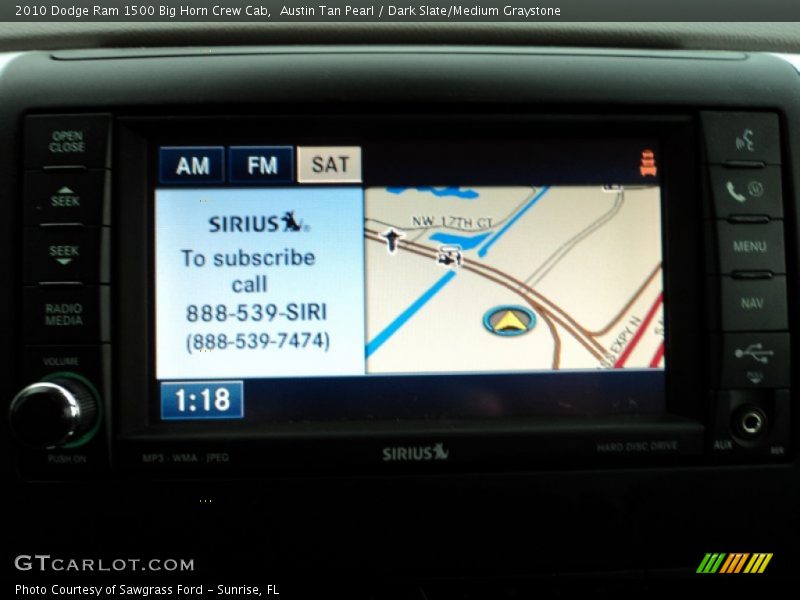 Austin Tan Pearl / Dark Slate/Medium Graystone 2010 Dodge Ram 1500 Big Horn Crew Cab