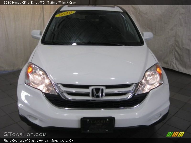 Taffeta White / Gray 2010 Honda CR-V EX-L AWD