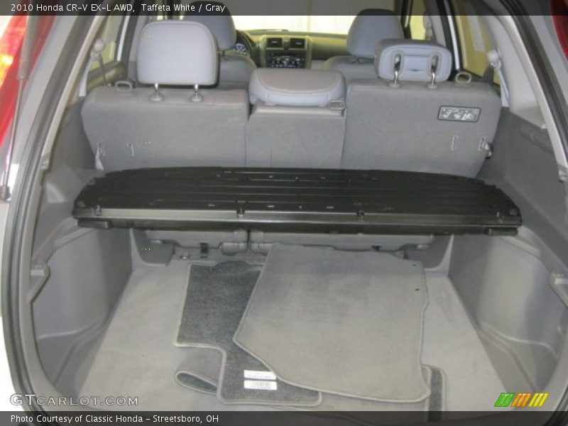 Taffeta White / Gray 2010 Honda CR-V EX-L AWD