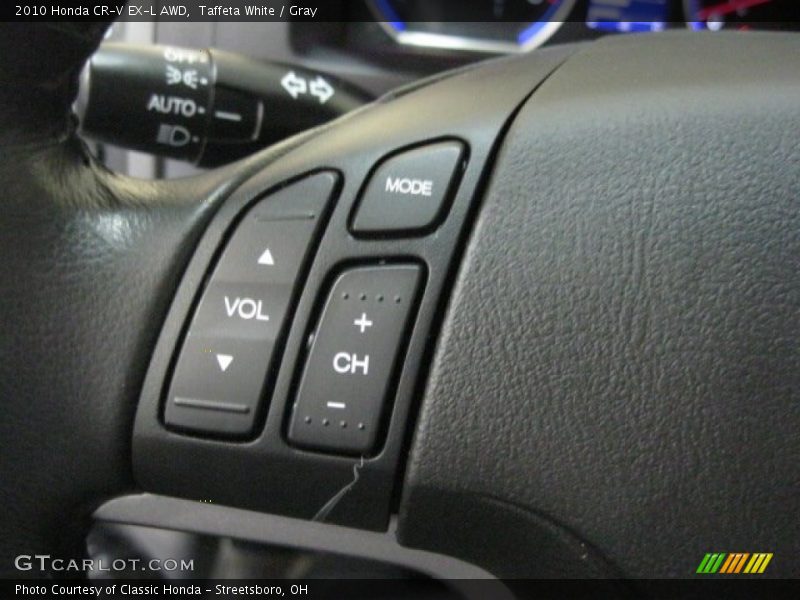 Taffeta White / Gray 2010 Honda CR-V EX-L AWD