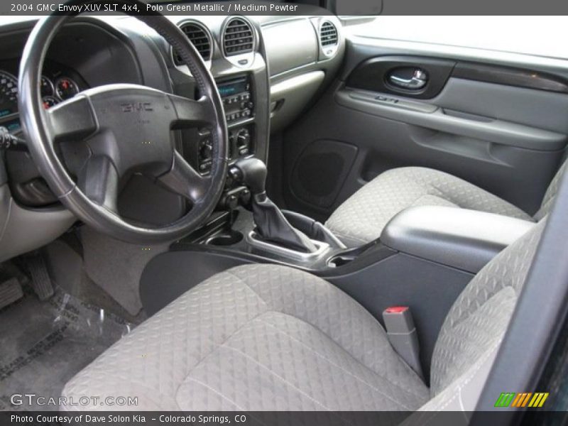 Polo Green Metallic / Medium Pewter 2004 GMC Envoy XUV SLT 4x4