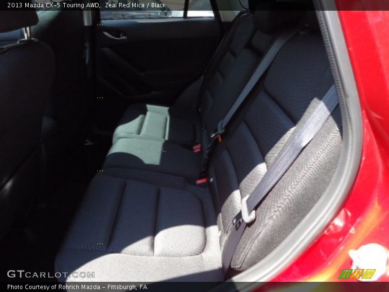 Zeal Red Mica / Black 2013 Mazda CX-5 Touring AWD