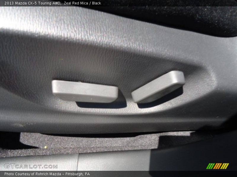 Zeal Red Mica / Black 2013 Mazda CX-5 Touring AWD