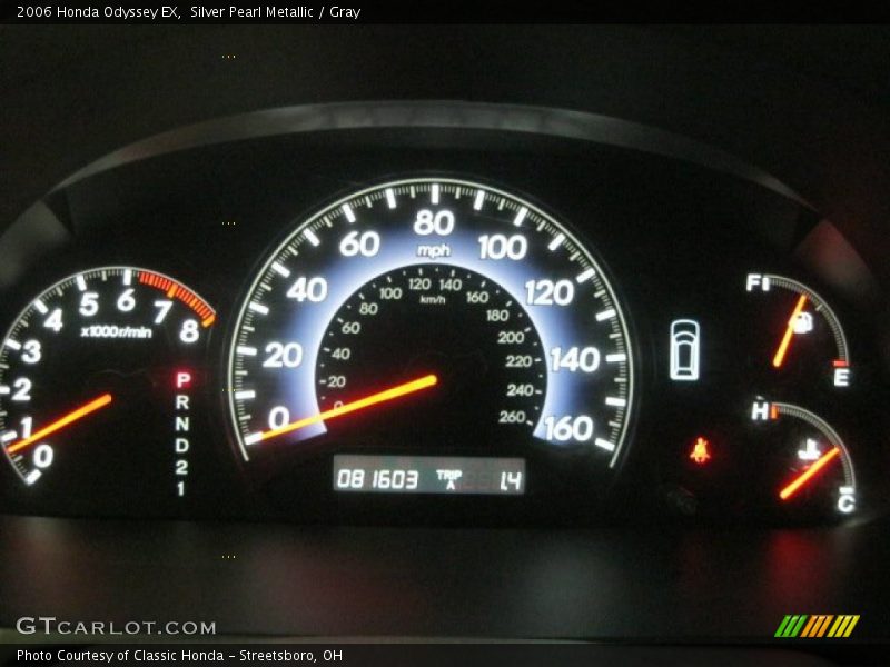 Silver Pearl Metallic / Gray 2006 Honda Odyssey EX
