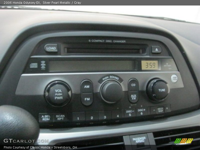 Silver Pearl Metallic / Gray 2006 Honda Odyssey EX
