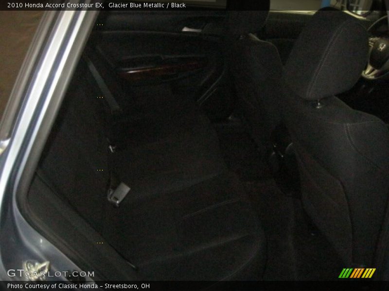 Glacier Blue Metallic / Black 2010 Honda Accord Crosstour EX