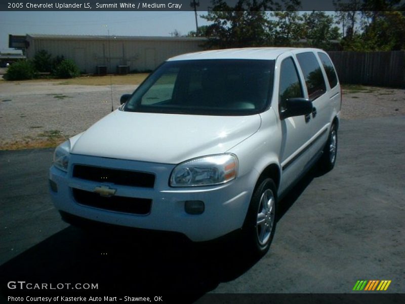 Summit White / Medium Gray 2005 Chevrolet Uplander LS