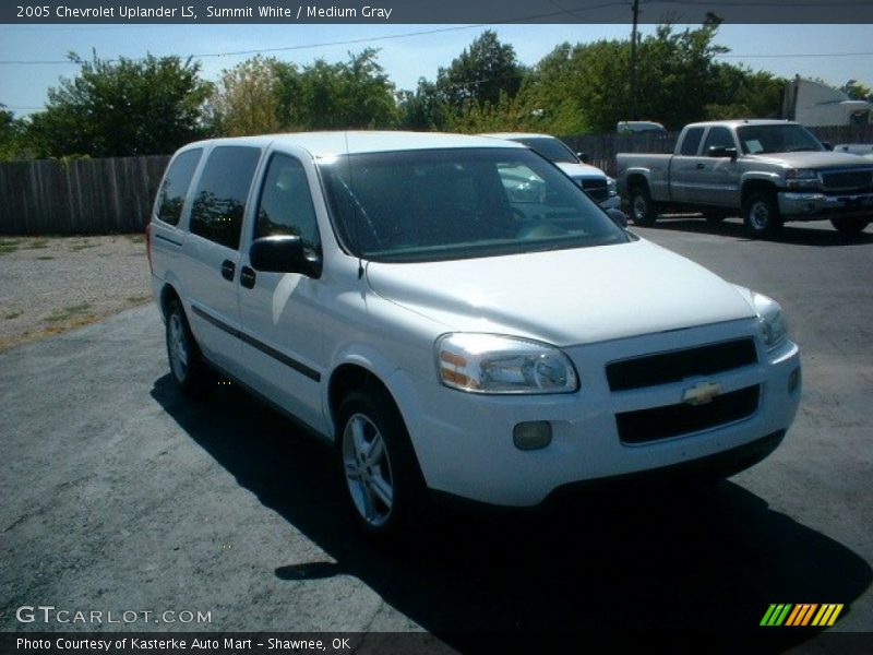 Summit White / Medium Gray 2005 Chevrolet Uplander LS