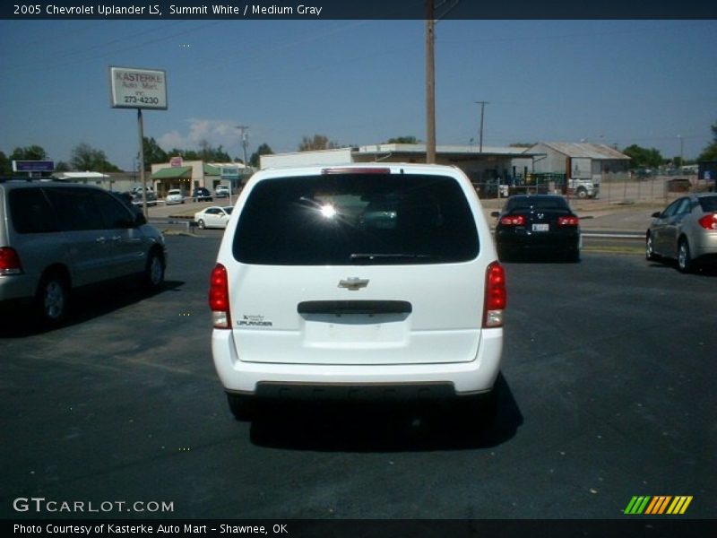 Summit White / Medium Gray 2005 Chevrolet Uplander LS