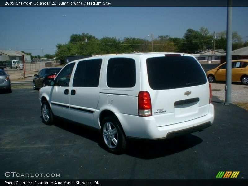 Summit White / Medium Gray 2005 Chevrolet Uplander LS