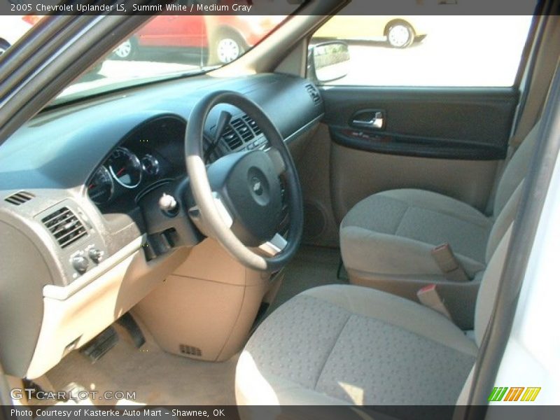 Summit White / Medium Gray 2005 Chevrolet Uplander LS