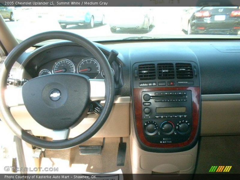 Summit White / Medium Gray 2005 Chevrolet Uplander LS