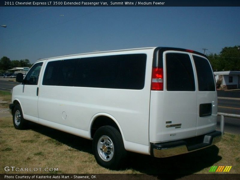 Summit White / Medium Pewter 2011 Chevrolet Express LT 3500 Extended Passenger Van