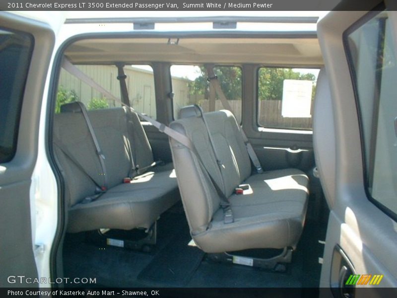 Summit White / Medium Pewter 2011 Chevrolet Express LT 3500 Extended Passenger Van