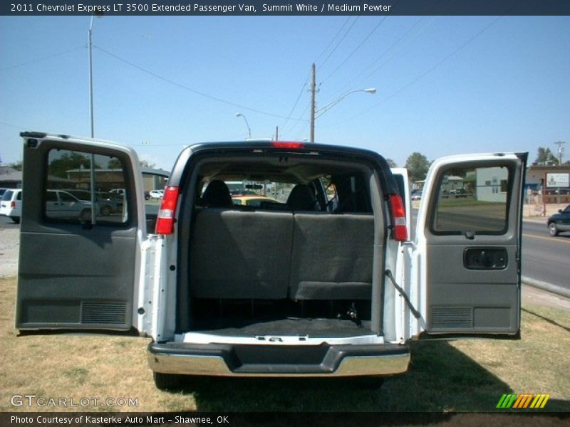 Summit White / Medium Pewter 2011 Chevrolet Express LT 3500 Extended Passenger Van