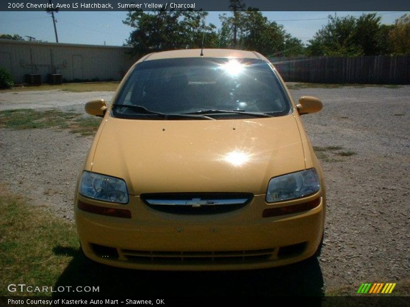 Summer Yellow / Charcoal 2006 Chevrolet Aveo LS Hatchback