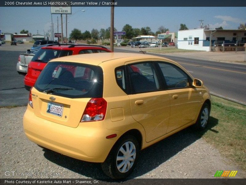 Summer Yellow / Charcoal 2006 Chevrolet Aveo LS Hatchback