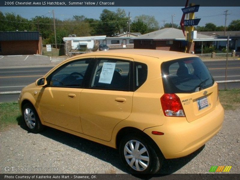 Summer Yellow / Charcoal 2006 Chevrolet Aveo LS Hatchback