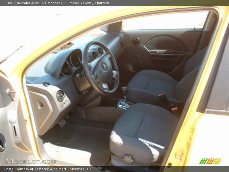 Summer Yellow / Charcoal 2006 Chevrolet Aveo LS Hatchback