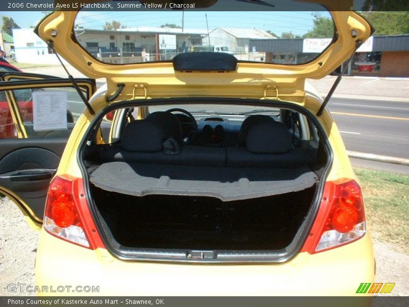 Summer Yellow / Charcoal 2006 Chevrolet Aveo LS Hatchback