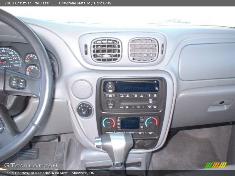 Graystone Metallic / Light Gray 2008 Chevrolet TrailBlazer LT