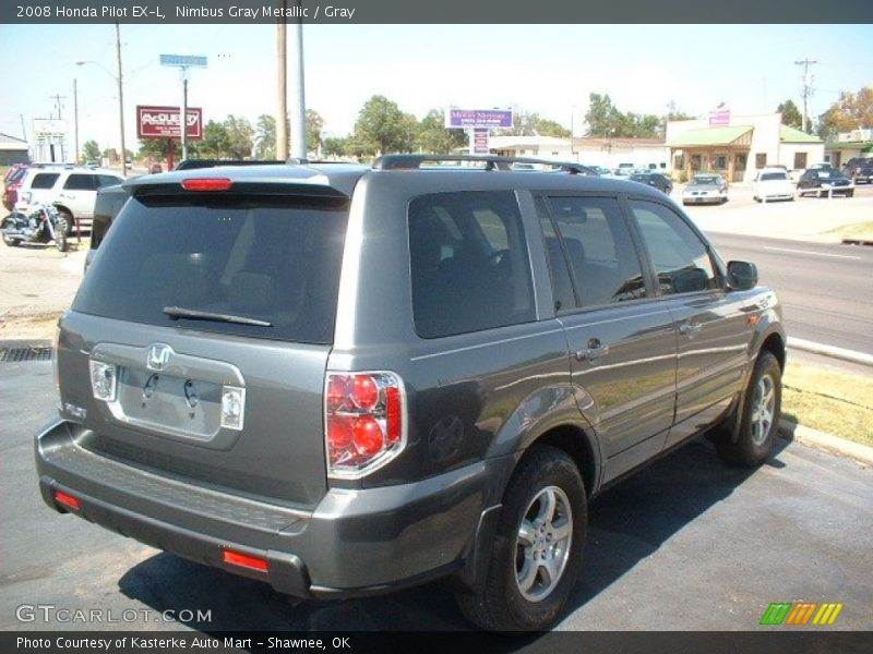 Nimbus Gray Metallic / Gray 2008 Honda Pilot EX-L